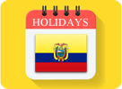 Ecuador Holidays in 2023