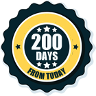 200 Days From Today