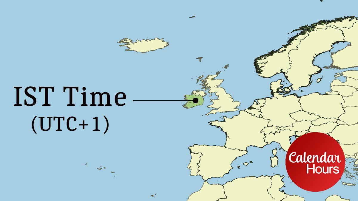 IST Time Zone Map