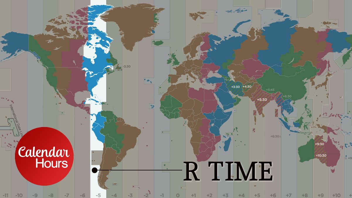 Romeo Time Zone Map