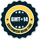 GMT+14 Time Now