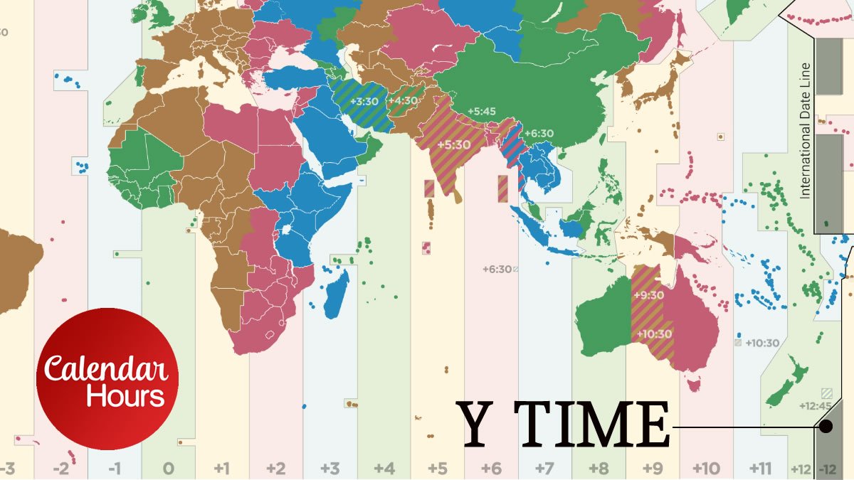 Yankee Time Zone Map
